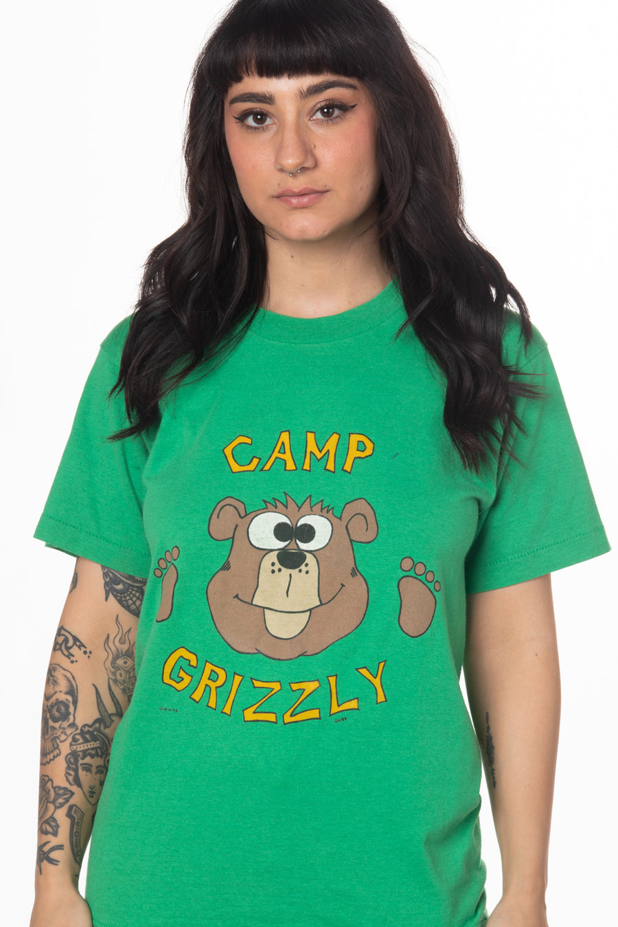 VINTAGE CAMP GRIZZLY GRAPHIC TEE