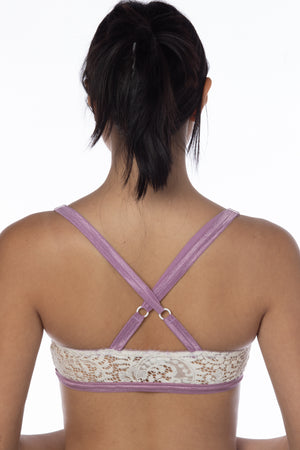 RTS FAWN LACE CROSSBACK BRALETTE
